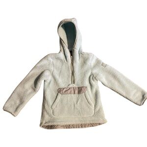 The North Face Girls Campshire Fleece Pullover Light Blue Sherpa M (10/12)